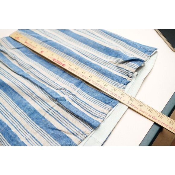 Torrid womens lined blue white striped skirt 2 2X linen tennis - Picture 7 of 7